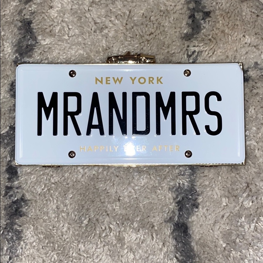 COPY - Kate spade mr and Mrs clutch-RESERVED